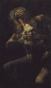 Francisco Goya, saturnus slular sina barn